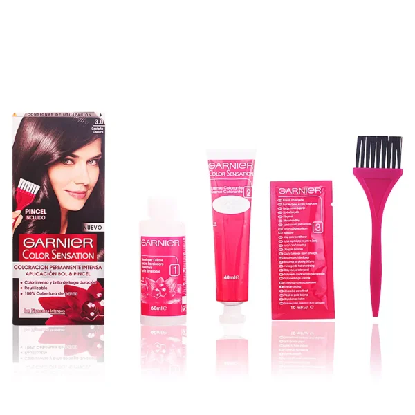 Color Sensation 3 Dark Brown Hair Color 110g