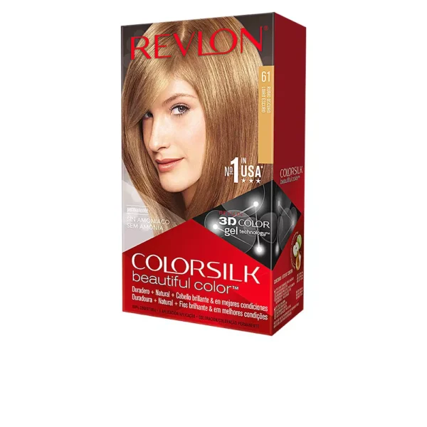 Colorsilk #61 Dark Ash Blonde Hair Color 1 Unit