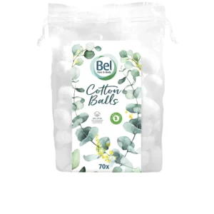 Cotton Balls 70 Pcs - Vegan & Natural Ingredients