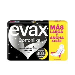Cottonlike Extra Winged Night Pads - 10 Units