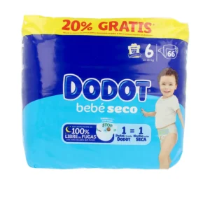 DODOT Stages Size 6 Diapers 13-18 Kg - 66 Units