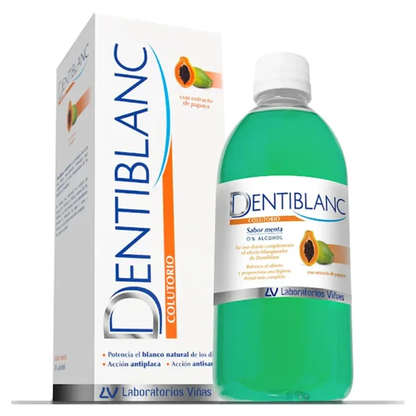 Dentiblanc Alcohol-Free Mint Mouthwash 500ML - Image 2