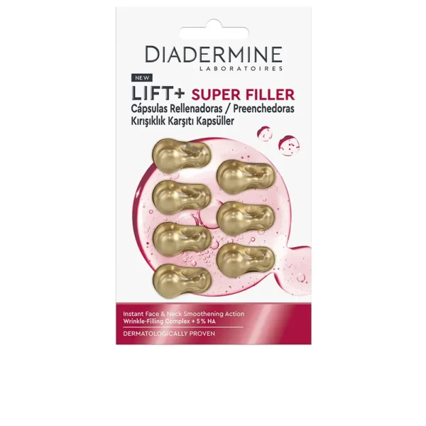 Diadermine Lift + Super Filler Face & Neck Capsules - 7 Units