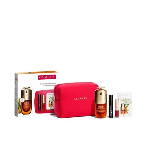 Double Serum Set - 4 Pcs Including Mascara and Lip Oil