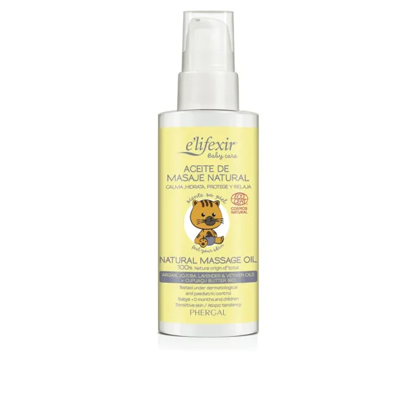 E'LIFEXIR Eco Baby Care Dry Massage Oil 125ML