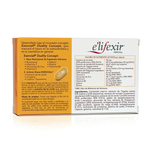 E'LIFEXIR Esencial Canela Capsules 80 Units - Image 2