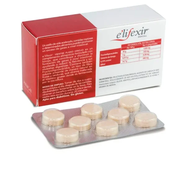 E'LIFEXIR Vientre Plano Hinojo Tablets 32 Units - Image 4