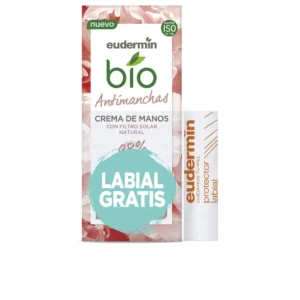 EUDERMIN Anti-Stain Hand Cream Set with Lip Balm