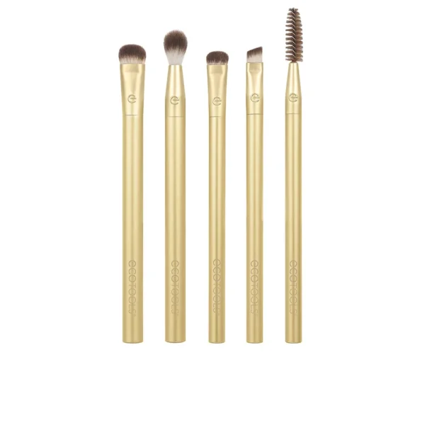 Ecotools Precious Metals Brightening Eye Brush Set - 5 Pcs
