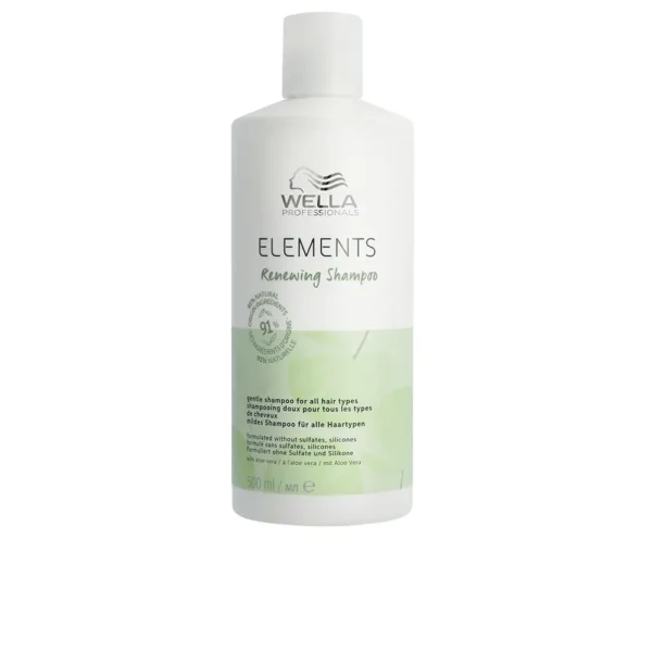 Elements Sulfate-Free Gentle Shampoo 500ml for All Hair Types