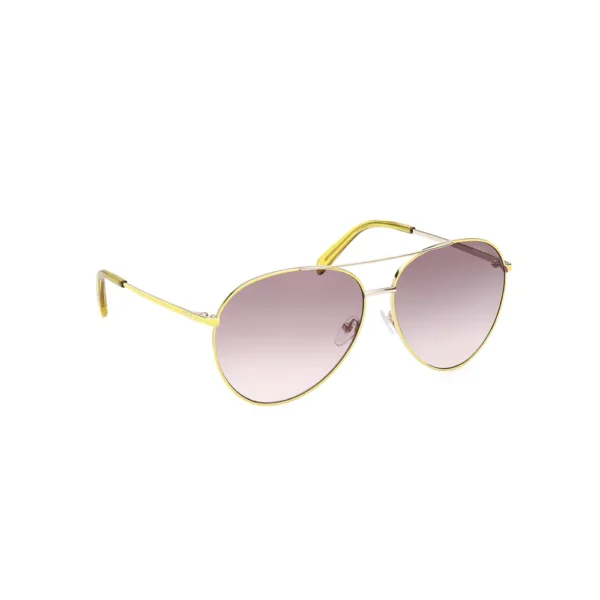 Emilio Pucci 63MM Yellow Aviator Sunglasses - Image 2