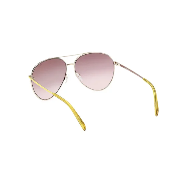 Emilio Pucci 63MM Yellow Aviator Sunglasses - Image 4