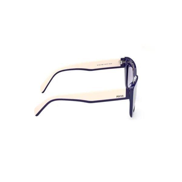 Emilio Pucci Rectangular Lilac Sunglasses 54mm - Image 3