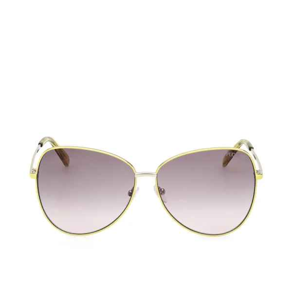 Emilio Pucci Yellow Sunglasses 61mm