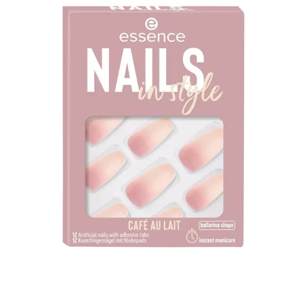 Essence Artificial Nails #16 Café Au Lait - 12 Units