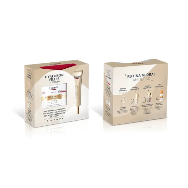 Eucerin Hyaluron Filler Day Cream Set SPF30 - 2 Pieces - Image 2