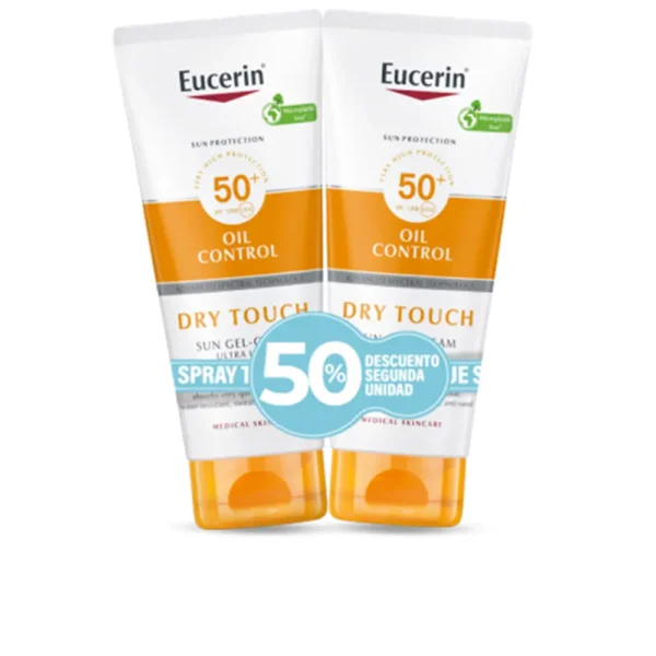 Eucerin Sensitive Protect Dry Touch Gel Cream SPF50+ 2 x 200ml