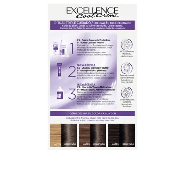 L'ORÉAL PARIS | EXCELLENCE COOL | Colouring And Bleaching - Image 6