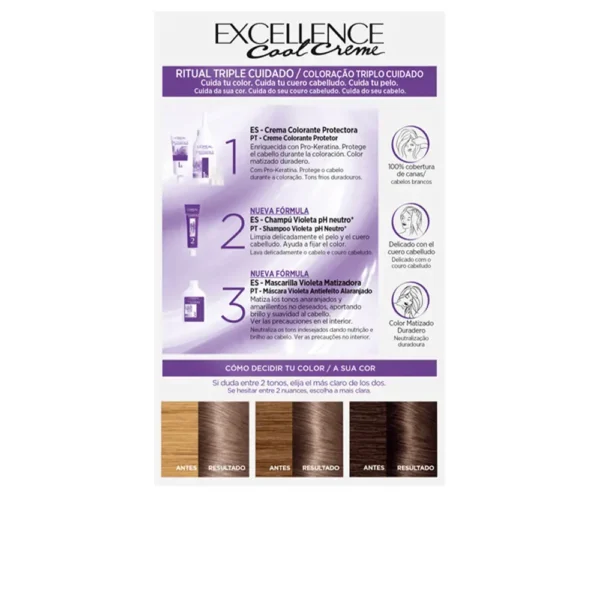 L'ORÉAL PARIS | EXCELLENCE COOL | Colouring And Bleaching - Image 8