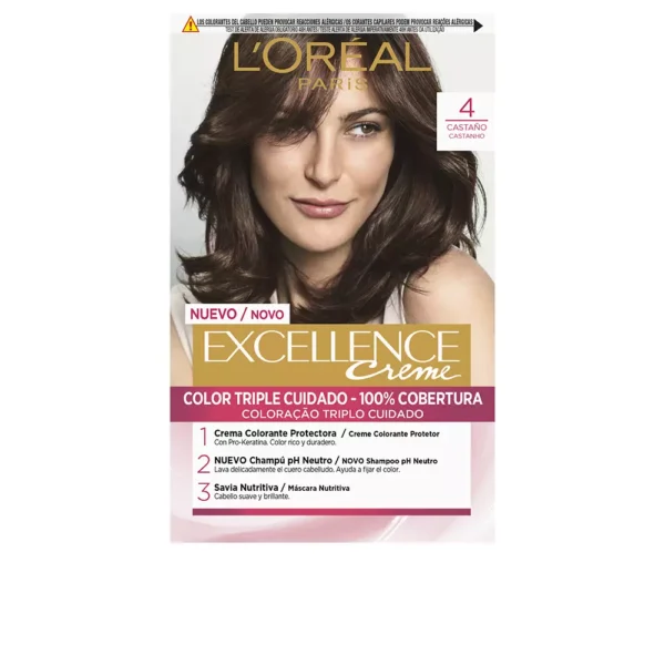 Excellence Creme Dye #4 Chestnut 192ml