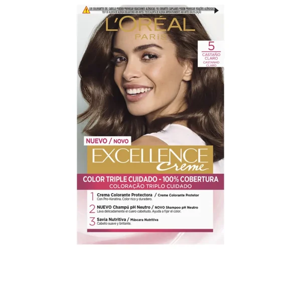 Excellence Creme Dye #5 Light Brown 192 ml