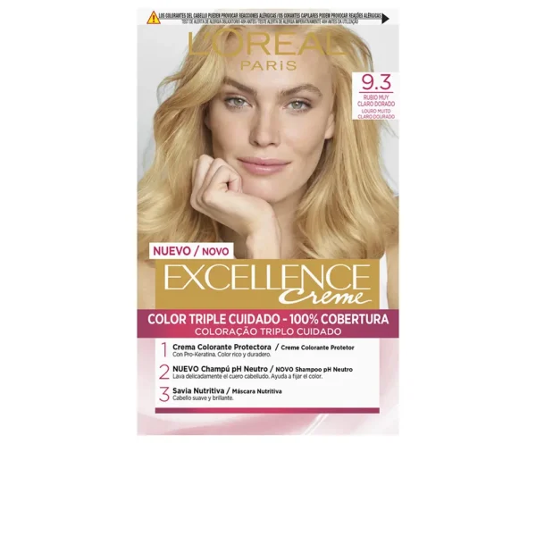 Excellence Creme Dye #9.3 Light Golden Blonde 192ML