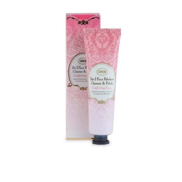 Face Polisher 2 In 1 Comforting Rose 60ML - Image 2