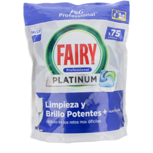 Fairy Professional Platinum Dishwasher Capsules 75 Count