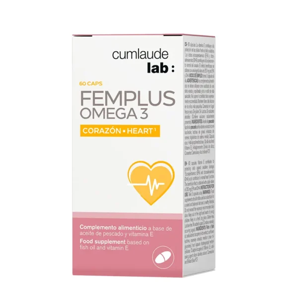 Femplus Omega 3 Tablets 60 Units - Lactose & Gluten Free - Image 2