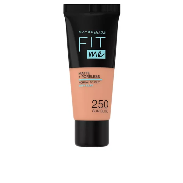 Fit Me Matte + Poreless Foundation 250 Sun Beige 30ml