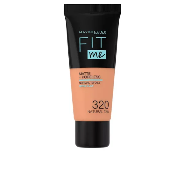 Fit Me Matte + Poreless Foundation #320 Natural Tan 30ml