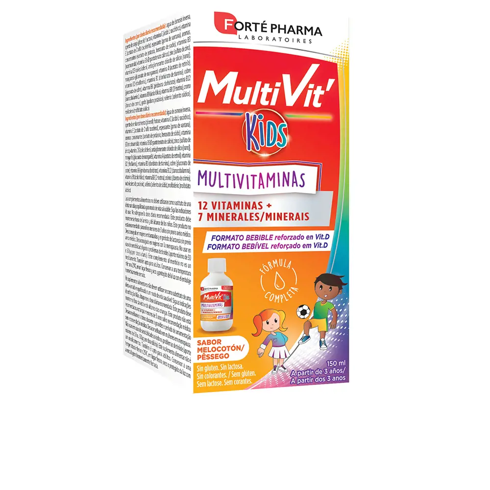 Multivit Kids Drinkable Peach 150ML