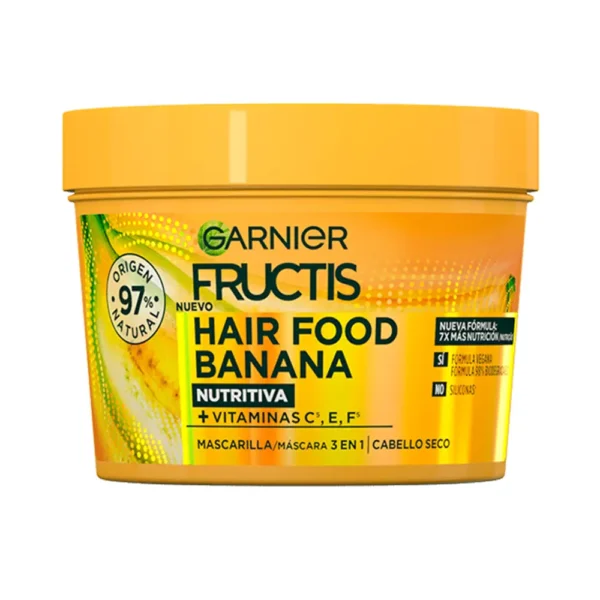 Fructis Hair Food Banana Mask 390ML - Ultra Nourishing