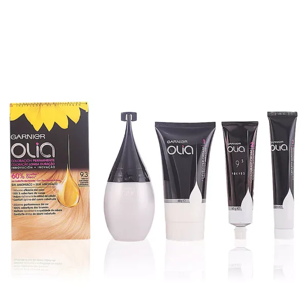 GARNIER OLIA Coloración Permanente #9.3 Rubio Muy Claro Dorado