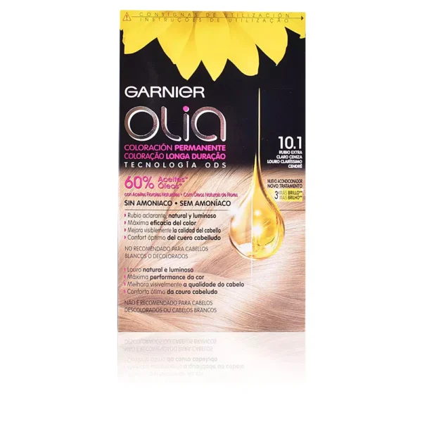 GARNIER OLIA Permanent Hair Color #10.1 Extra Light Blonde 120g