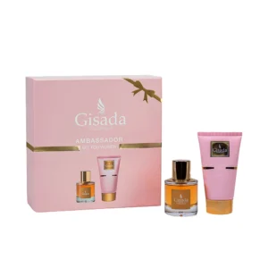 GISADA Ambassador Woman Gift Set 50ML Eau de Parfum & Shower Gel