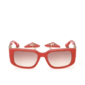 GU7891 Red Rectangular Sunglasses 140mm