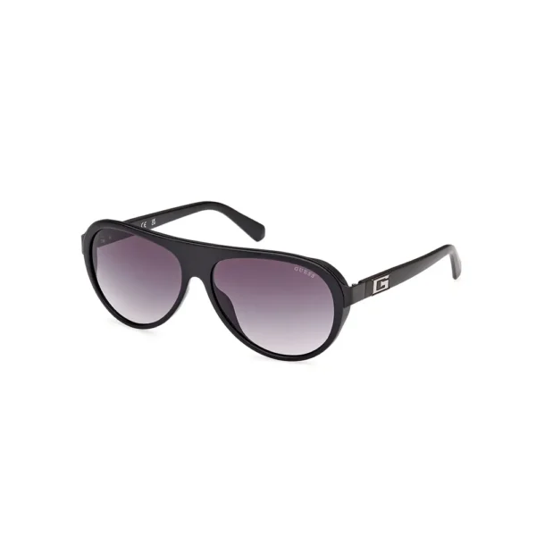 GUESS Aviator Sunglasses 60mm - Black - Image 2