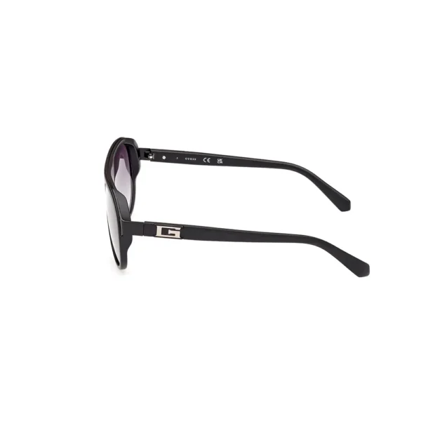 GUESS Aviator Sunglasses 60mm - Black - Image 3