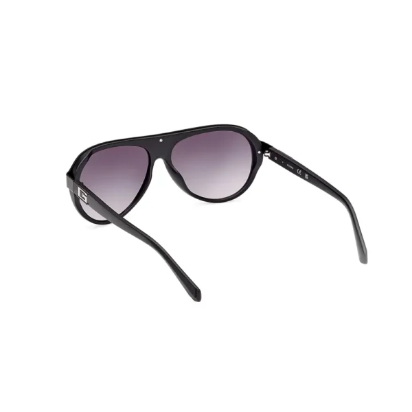 GUESS Aviator Sunglasses 60mm - Black - Image 4