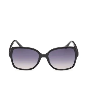 GUESS Black Square Sunglasses 55mm