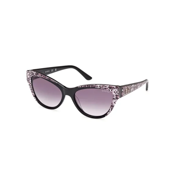 GUESS Cat Eye Sunglasses 56mm Black - Image 2
