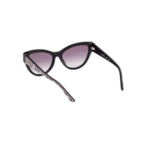 GUESS Cat Eye Sunglasses 56mm Black - Image 4
