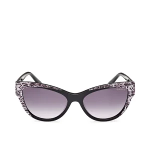 GUESS Cat Eye Sunglasses 56mm Black