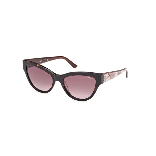 GUESS Cat Eye Sunglasses 56mm in Havana - Image 2