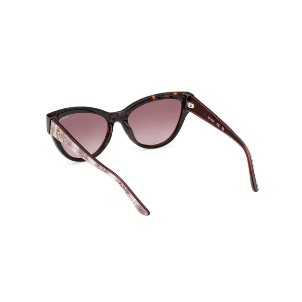 GUESS Cat Eye Sunglasses 56mm in Havana - Image 4