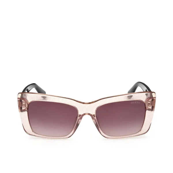 GUESS GAFAS Pink Rectangular Sunglasses 140mm