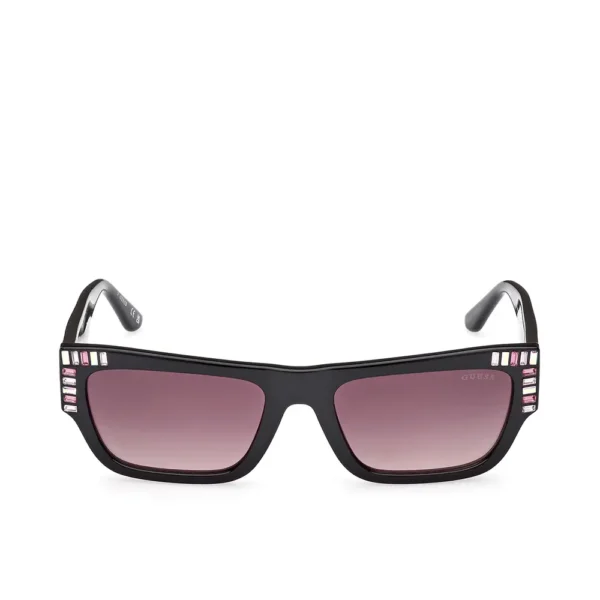 GUESS GAFAS Rectangular 140mm Black Sunglasses