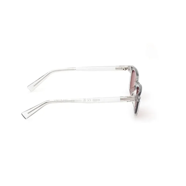 GUESS GAFAS Rectangular Sunglasses 150mm Grey Transparent - Image 3