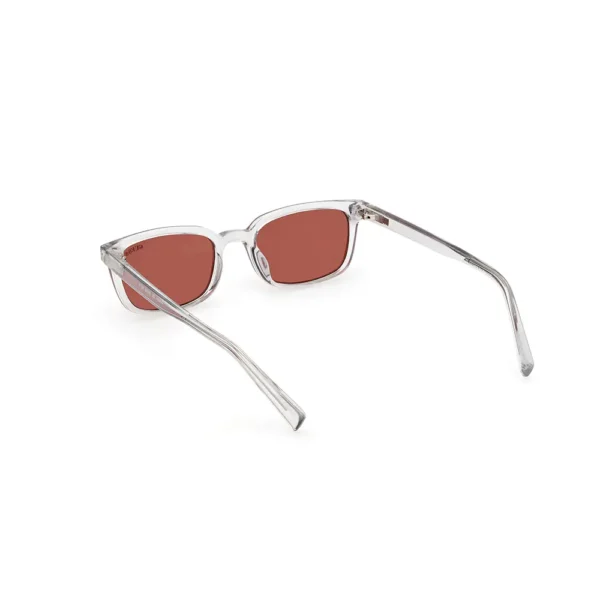 GUESS GAFAS Rectangular Sunglasses 150mm Grey Transparent - Image 4